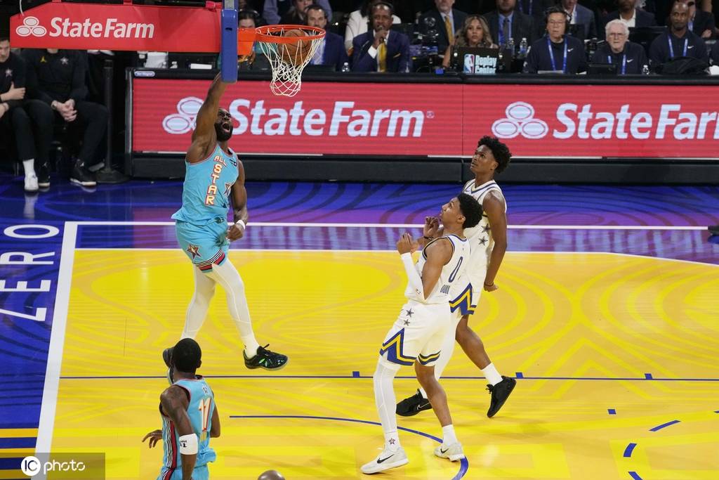 全明星正赛:塔图姆绝杀OG队夺冠 詹姆斯临阵退赛