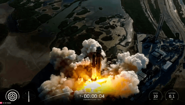 美“星舰”第11次试飞